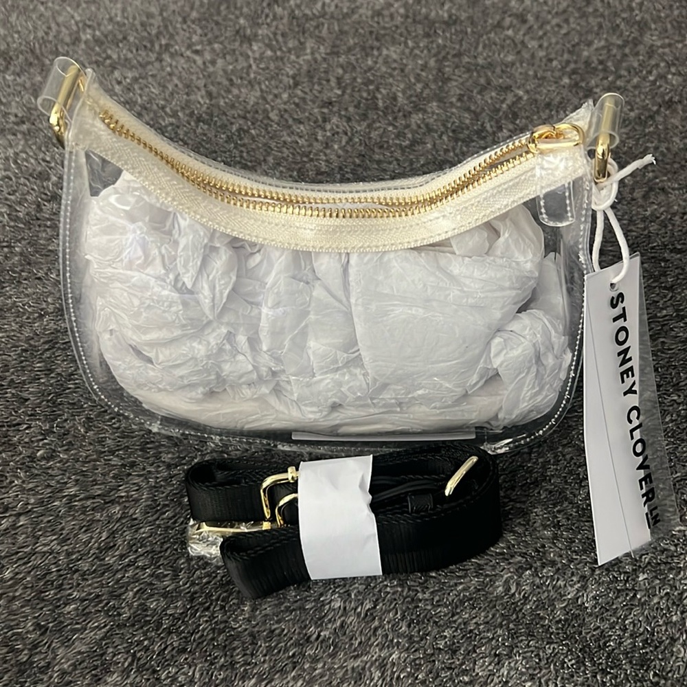 Stoney Clover Lane Curved Crossbody Bag